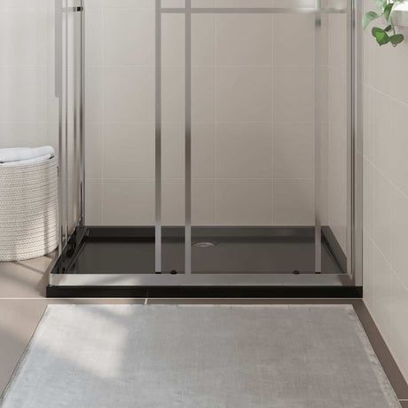 Vidaxl Duschschale rechteckige 80x110 cm abs schwarz