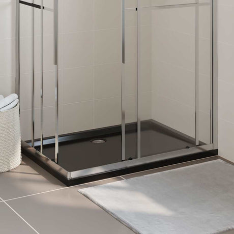 Vidaxl Duschschale rechteckige 80x110 cm abs schwarz