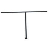 Vidaxl Laifel Pole Set 450x245 cm Eisen Anthrazit -ausgelöst