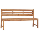 Vidaxl tuinbank 170 cm massief teakhout
