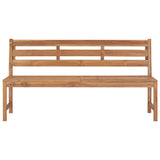 Vidaxl tuinbank 170 cm massief teakhout