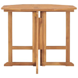 Vidaxl tuintafel inklapbaar 90x90x75 cm massief teakhout