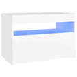 Vidaxl tv-meubel met led-verlichting 60x35x40 cm wit