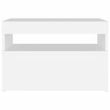 Vidaxl tv-meubel met led-verlichting 60x35x40 cm wit