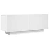 Vidaxl tv-meubel 100x35x40 cm bewerkt hout wit