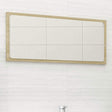 Vidaxl badkamerspiegel 80x1,5x37 cm spaanplaat sonoma eikenkleurig
