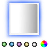 Vidaxl badkamerspiegel led 40x8,5x37 cm acryl wit
