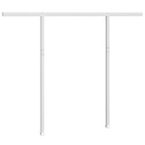 Vidaxl Laifel Pole Set 300x245 cm Eisenweiß