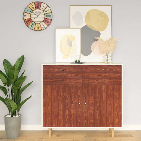 VIDAXL -Möbelöl selbst -adhäsiv 500 x 90 cm PVC Acacia -Colored