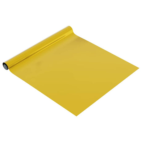 VidaXL Möbelfolie selbstklebend 500x90 cm PVC Hochglanz goldfarben