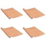 Vidaxl Möbelöle Selbstadhäsiv 2 ST 500x90 cm PVC Japanische Eichefarbe