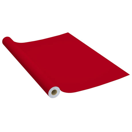 Vidaxx Möbelfolien selbstklebend 2 Stück 500x90 cm PVC rot
