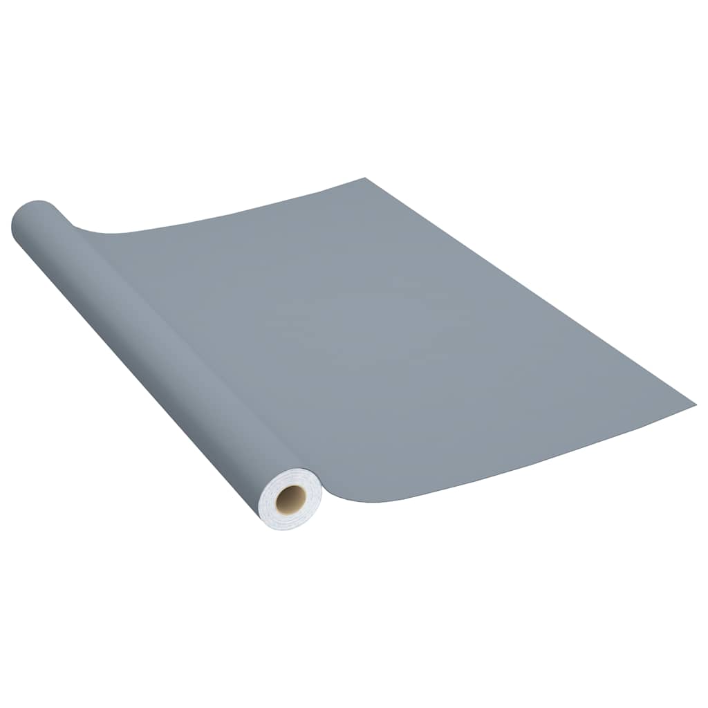 Vidaxx Möbelfolien selbstklebend 2 Stück 500x90 cm PVC grau