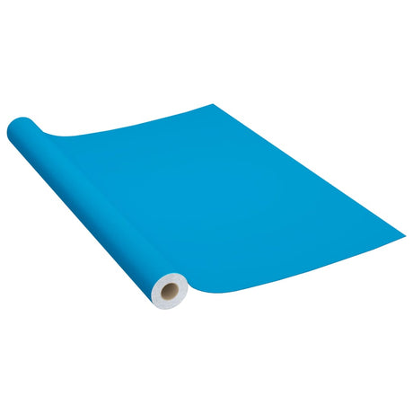 VidaXL Möbelfolien selbstklebend 2 Stk. 500x90 cm PVC Azurblau