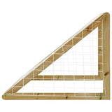 VIDAXL -Fußballtor mit Netto 160x80x100 cm imprägnierte Kiefer