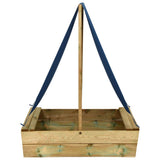 Vidaxl Sandbox mit Dach 80x60x97,5 cm imprägnierte Kiefer