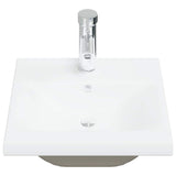 VIDAXL BAUBED -WAHMBAIN mit TAP 42x39x18 cm Keramik Weiß