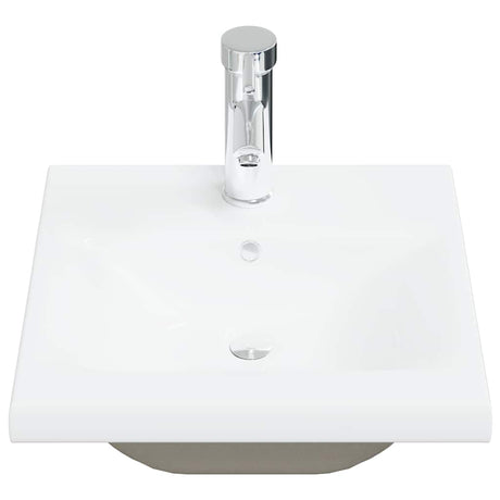 VIDAXL BAUBED -WAHMBAIN mit TAP 42x39x18 cm Keramik Weiß