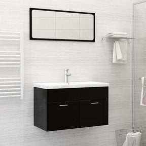 VIDAXL BAURBED -WASHBAIN mit TAP 81x39x18 cm Keramik Weiß