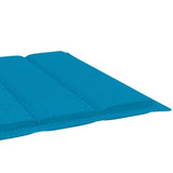 Vidaxl ligbed met kussen massief acaciahout