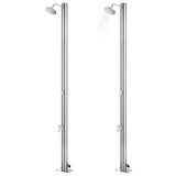 Vidaxx Außendusche 215 cm Edelstahl