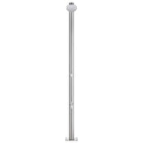 Vidaxl Outdoor -Dusche 215 cm Edelstahl