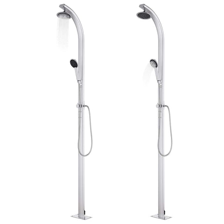 Vidaxx Außendusche 215 cm Aluminium