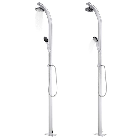Vidaxx Außendusche 215 cm Aluminium