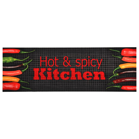 Vidaxl Küchenmatte Waschbar heißen würzigen 60x300 cm