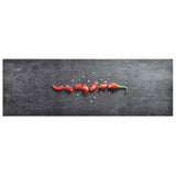 Vidaxl Küchenmatte Waschbarer Pfeffer 45x150 cm