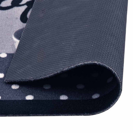 Vidaxl Küchenmatte waschbarer Kaffee 60x180 cm Blau