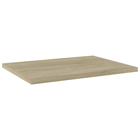 Vidaxl wandschappen 8 st 40x30x1,5 cm spaanplaat sonoma eikenkleurig