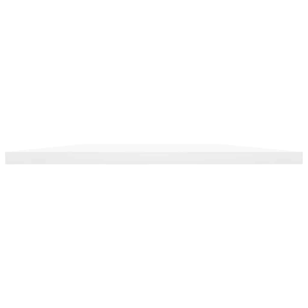 Vidaxl wandschappen 4 st 40x40x1,5 cm bewerkt hout wit