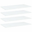 Vidaxl wandschappen 4 st 60x30x1,5 cm spaanplaat wit