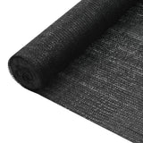 Vidaxl PrivacyNet 75 g m² 1,2 x 10 M HDPE Schwarz
