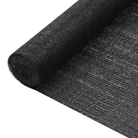 Vidaxx Sichtschutznetz 75 g m² 1,8x25 m HDPE schwarz