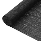 Vidaxl PrivacyNet 75 g m² 2x10 M HDPE Schwarz