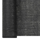 Vidaxl PrivacyNet 150 g m² 1,2 x 10 M HDPE Schwarz