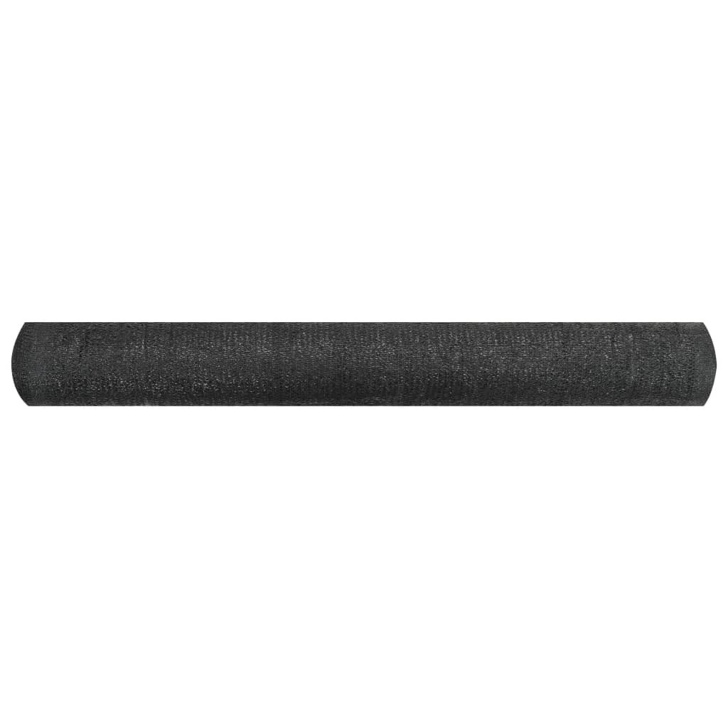 Vidaxl PrivacyNet 150 g m² 3,6 x 10 M HDPE Schwarz