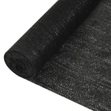 VidaXL Sichtschutznetz 195 g m² 1,8x25 m HDPE schwarz