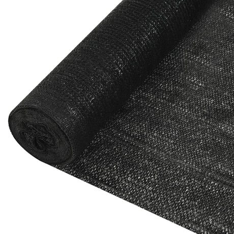 VidaXL Sichtschutznetz 195 g m² 1,8x25 m HDPE schwarz