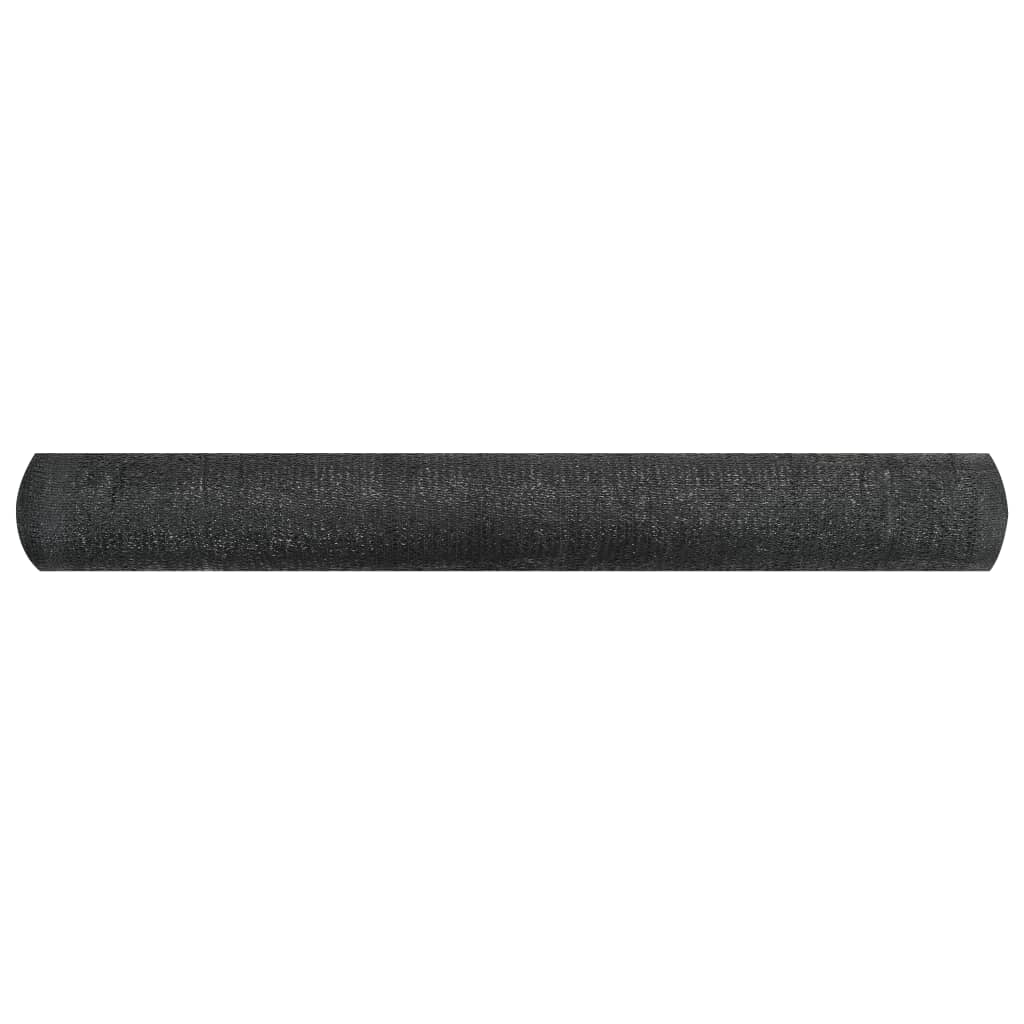 VidaXL Sichtschutznetz 195 g m² 1,8x25 m HDPE schwarz