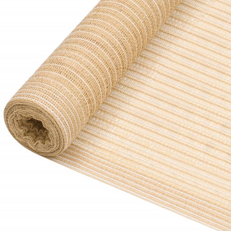 Vidaxl privacynet 75 g m² 3,6x50 m hdpe beige
