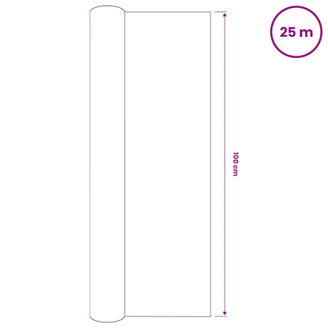 VidaXL Sichtschutznetz 150 g m² 1x25 m HDPE Beige