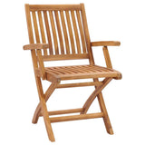 Vidaxl tuinstoelen 2 st met taupe kussens massief teakhout