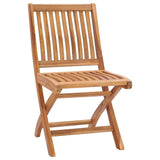 Vidaxl tuinstoelen 2 st met wijnrode kussens massief teakhout