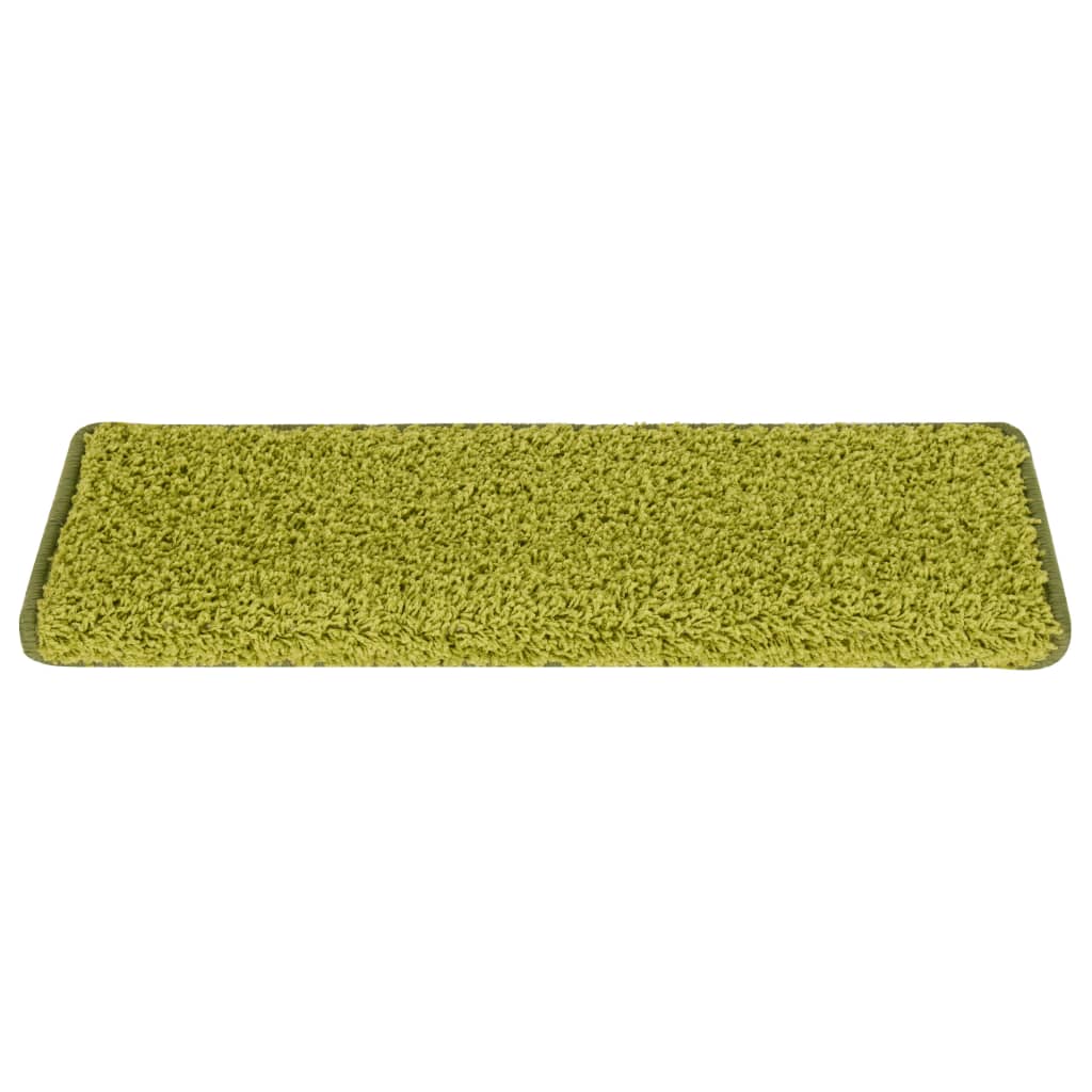 VidaXL Stufenmatten 15 Stück 65x21x4 cm grün
