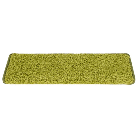 VidaXL Stufenmatten 15 Stück 65x21x4 cm grün