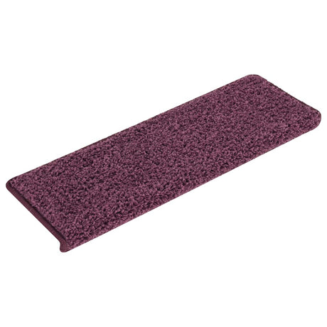 VidaXL Stufenmatten 15 Stück 65x21x4 cm dunkelviolett
