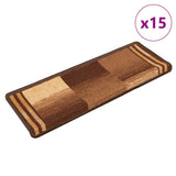 Vidaxl -Treppen selbst -adhäsiv 15 ST 65x21x4 cm Braun
